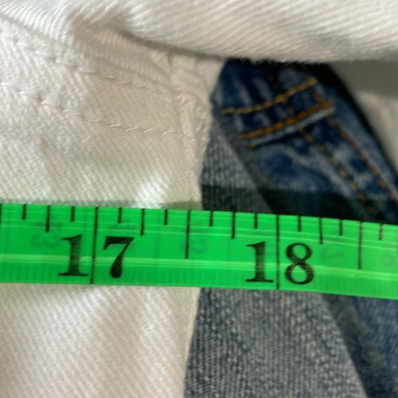 Taylor Swift Tortured Poets Upcycled Garage Denim Jean Jacket Women’s Small - Picture 11 of 11